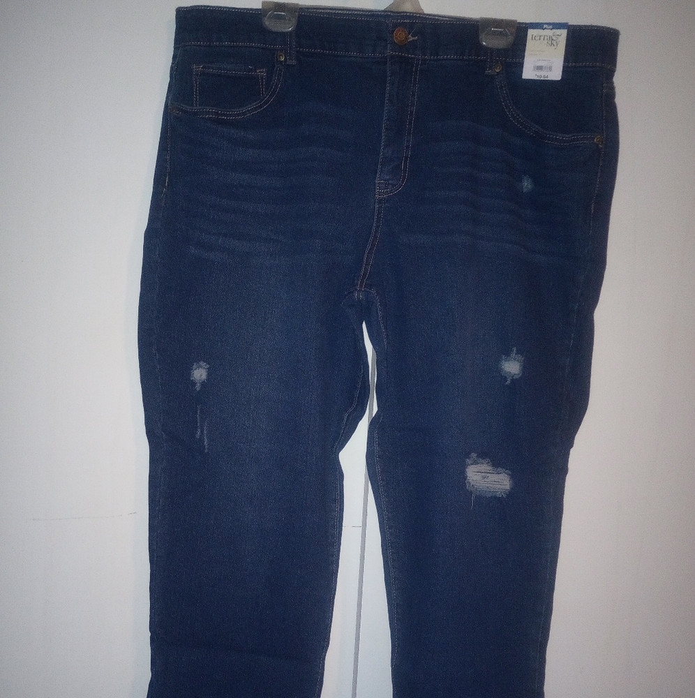 New with tags Terra & sky boyfriend cut jeans size 20w